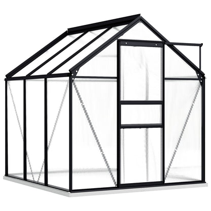 Margot Greenhouse with Base Frame Anthracite Aluminium 3.61 m²