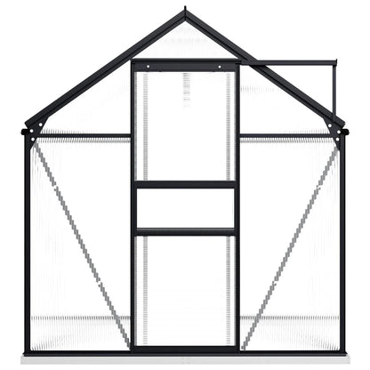 Margot Greenhouse with Base Frame Anthracite Aluminium 3.61 m²